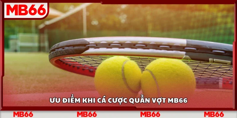 Các ưu điểm khi cá cược quần vợt tại Mb 66