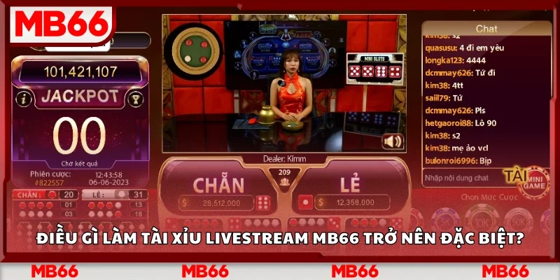 Điều gì làm tài xỉu livestream Mb66 trở nên đặc biệt?