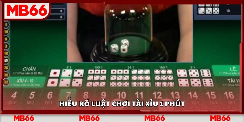 Khám phá luật chơi tài xỉu 1 phút