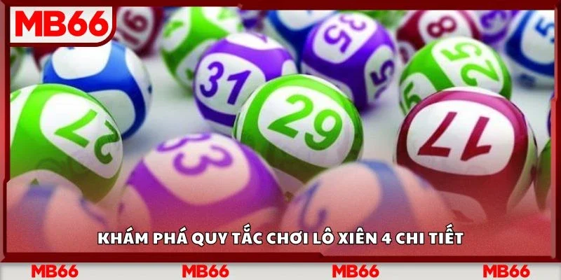 Khám phá quy tắc chơi lô xiên 4 chi tiết