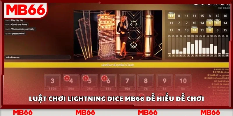 Tìm hiểu luật chơi Lightning Dice Mb66 dễ hiểu dễ chơi